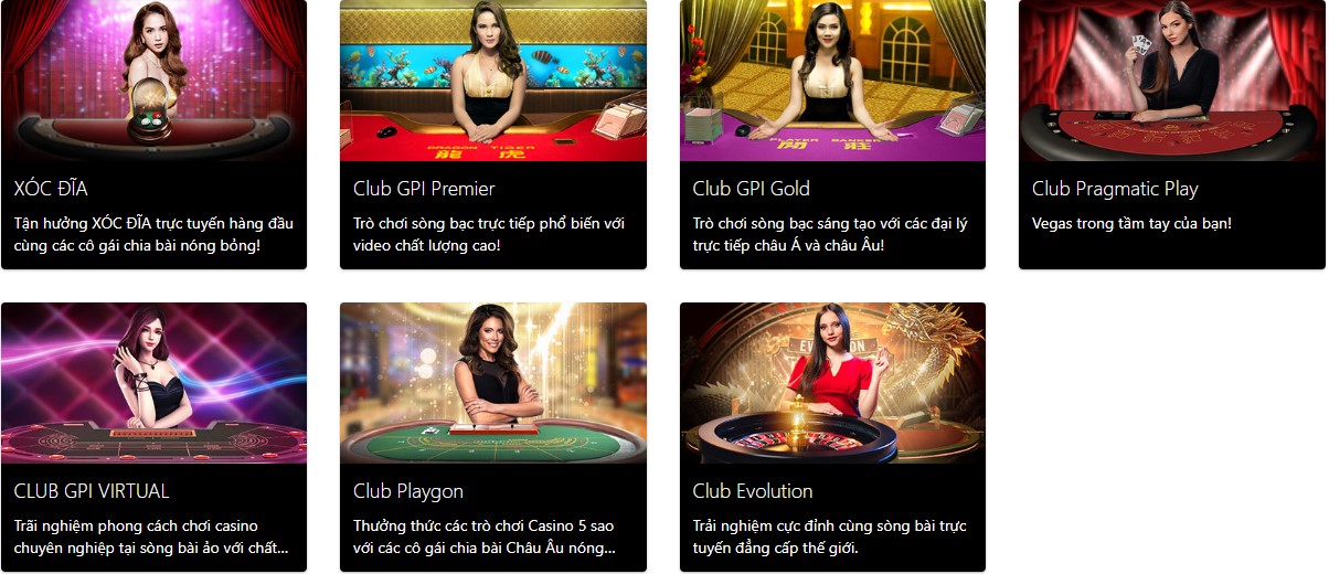 Casino Live tại nhà cái Vn88