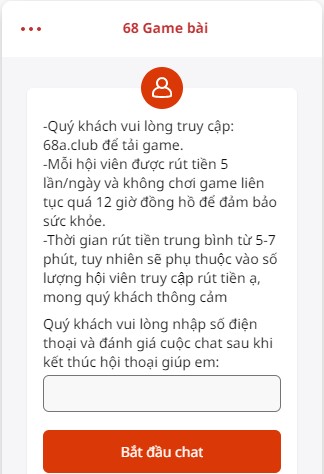 Nhược điểm của 68game bài