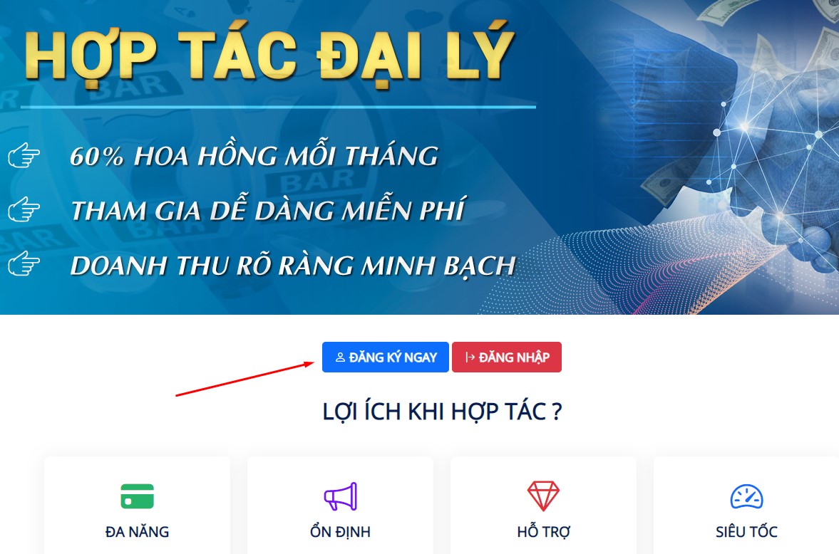 Đăng ký Đại lý nhà cái