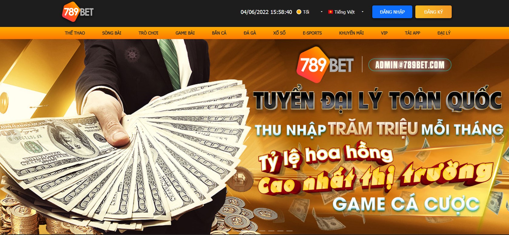 Giới thiệu nhà cái 789bet