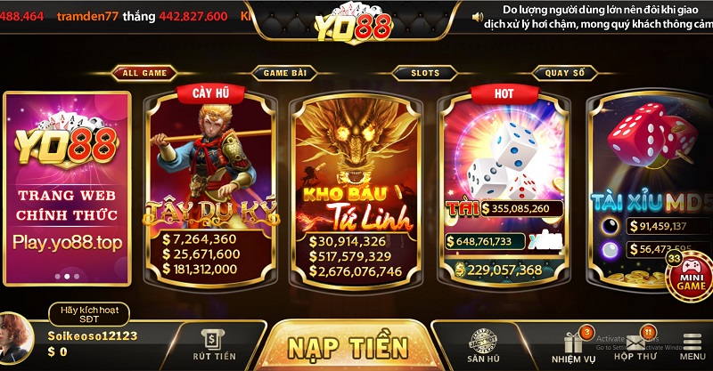 Giới thiệu game bài Yo88