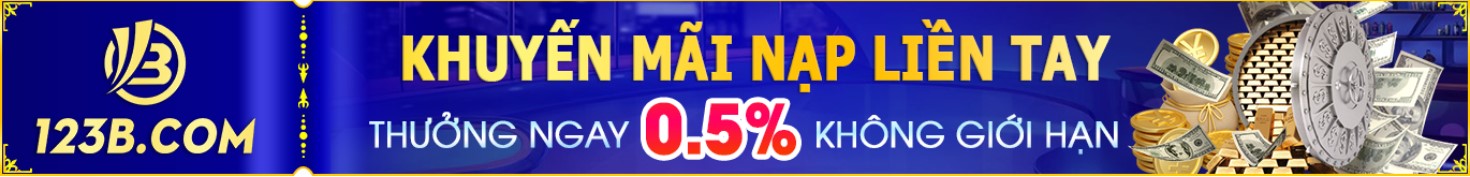 Khuyến mãi nạp tiền tặng 0,5%