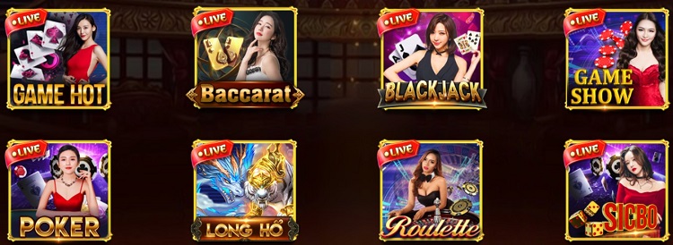 Sảnh Live Casino luôn rất được yêu thích