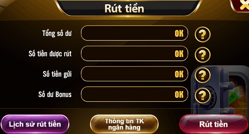 Nạp rút tiền tại cổng 68 game bài rất nhanh