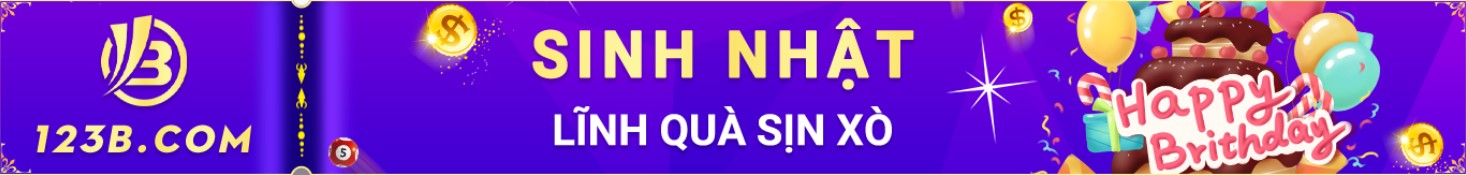 Nhận quà sinh nhật tại nhà cái 123B