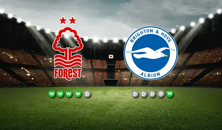 Soi kèo Nottingham vs Brighton - 19h30 - 01/02/2025