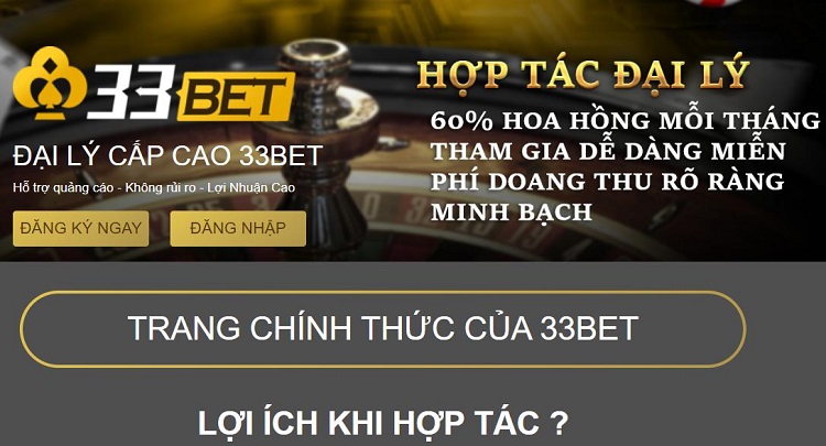 Đại lý 33Bet